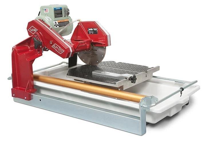 Rental store for 10  Tile Saw w  Blade, Stand,  Pump in Monroe LA
